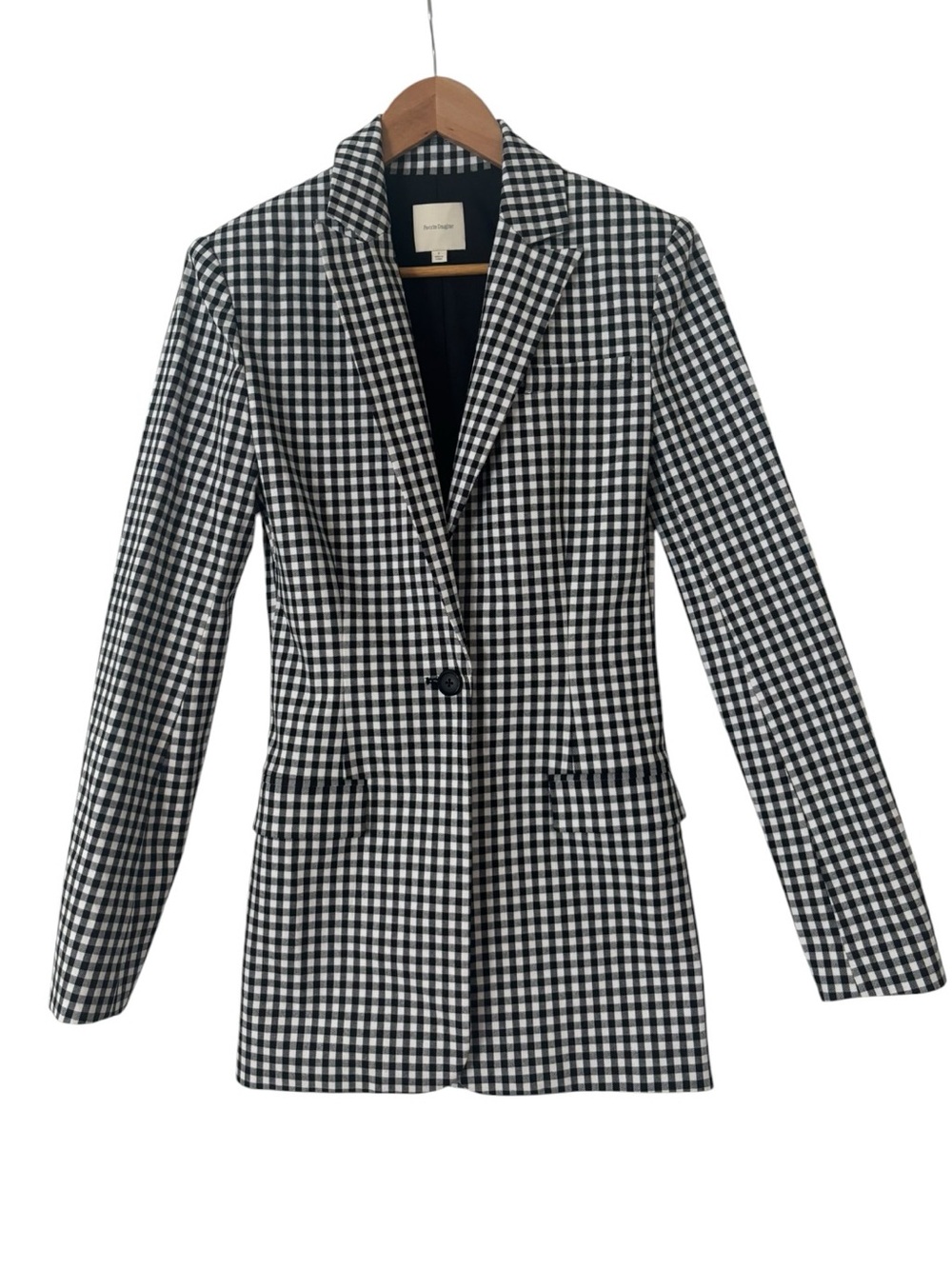 Favorite Daughter Gingham Blazer - Picture 2 of 4